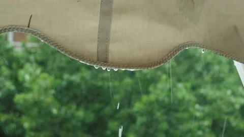 Heavy rain storm. Stock Footage 198737692
