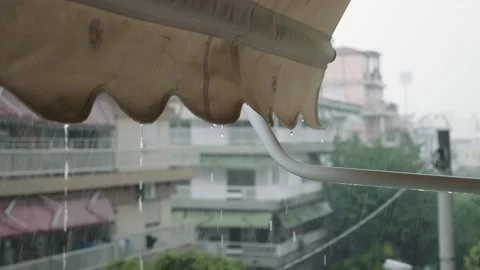 Heavy rain storm. Stock Footage 198738131