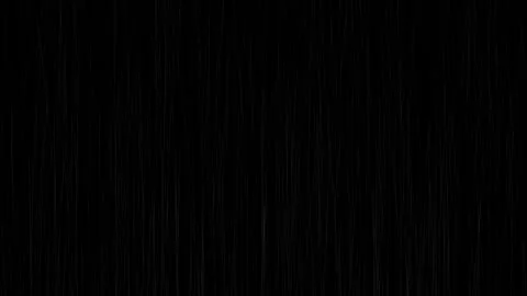 Heavy rain wall falling in front of the camera against black screen. Stock Footage 332143121