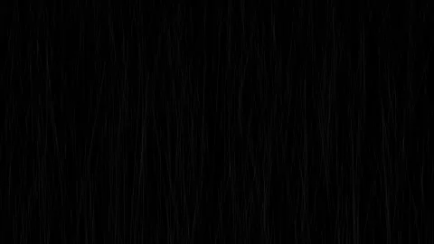 Heavy rain wall falling in front of the camera against black screen. Stock Footage 332143131