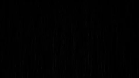 Heavy rain wall falling in front of the camera against black screen. Stock Footage 332143133