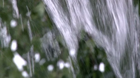 Heavy Rain, water drops - close up Video stock 8830320
