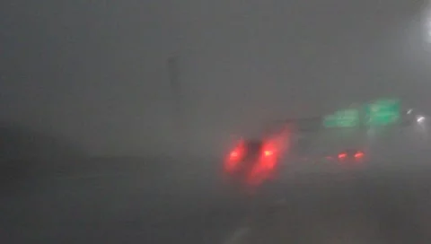 Heavy Rain on Windshield while Driving Highway V2 Видео 3880237