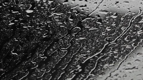 Heavy raindrops  on window Stock-Footage 123272172