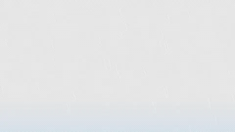 Heavy Rainfall Overlay with slanted streaks, splash ripples and cool 4K Alpha Vídeos de archivo 346126257