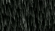 Heavy Rain(Hd) -  Seamless Loop, Easy Luma Key And Opacity Adjustment Stock Footage