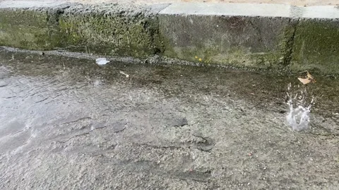 Heavy raining Video stock 158944577