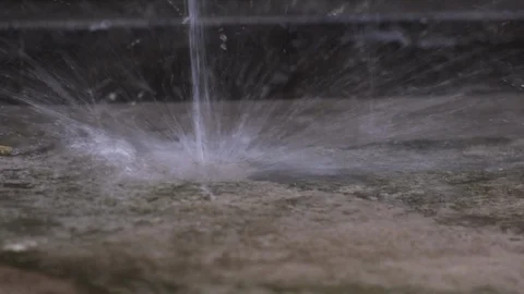 Heavy Rains Falling Stock Footage 118724828