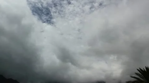 Heavy Rainy Clouds Stock Footage 10736168