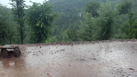 Heavy raning Stock Footage 281938045