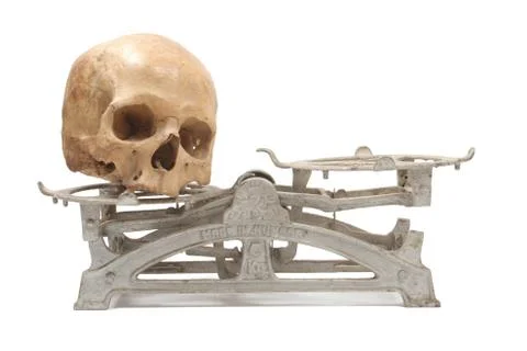 Heavy skull Stock Photos
