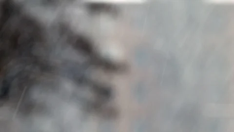 Heavy Snow Falling 4K Vidéo 92849187