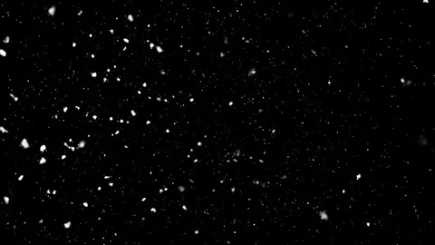 Heavy snow falls down fast during the night creating a dynamic winter blizz.. Stock Footage 327567834