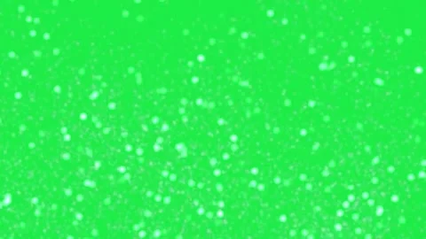 Heavy Snowfall Animation Snow Storm Cold Weather Green Screen Video stock 303451704