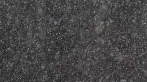 Heavy snowfall during a blizzard, weather conditions, background Stock Footage 165242010