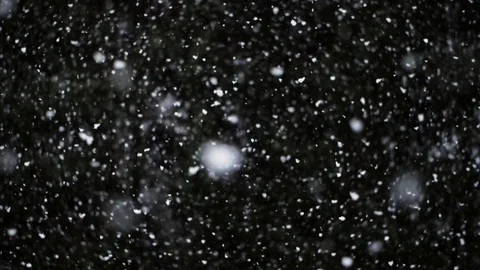 Heavy Snowfall in Slow Motion 스톡 동영상 84881608