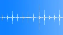 Heavy steps on wooden bridge loop Sound Effect
