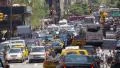 Heavy street traffic on Manhattan, New York City 4k or 4k+ Resolution