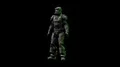 Heavy suit hi-tec future soldier 3D animation turn around 4k or 4k+ Resolution