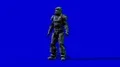 Heavy suit hi-tec future soldier 3D animation turn around 4k or 4k+ Resolution