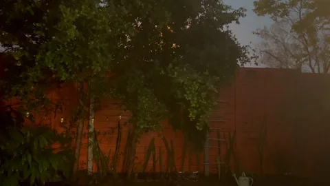 Heavy thunder and lightning storm sounds Stock Footage 293659425