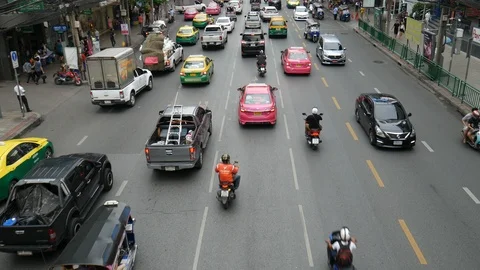 Heavy traffic Stock-Footage 118850394
