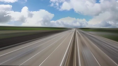 Heavy traffic on highway Stock Footage 49748540