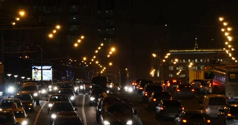 Heavy traffic on the road 스톡 동영상 63002448