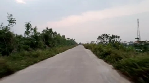 Heavy traffic in vietnam Stock Footage 291236133