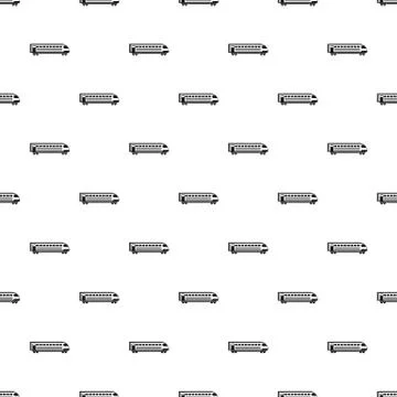 Heavy truck pattern, simple style Stock Illustration