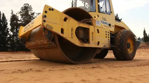 Heavy vehicles Heavy mining soil loader road vehicles truck construction Stock Footage 10717817