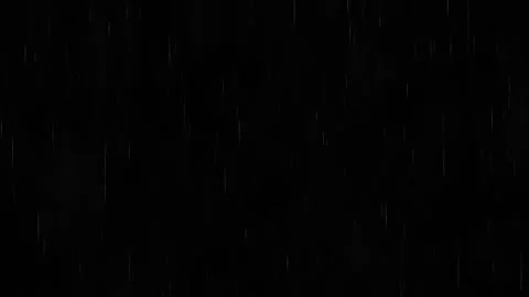 Heavy Vertical Rain Falling In Darkness Stock Footage 339301505