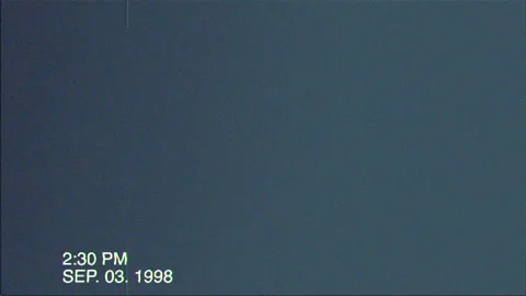 Heavy VHS Distortion Overlay Stock Footage 337032945