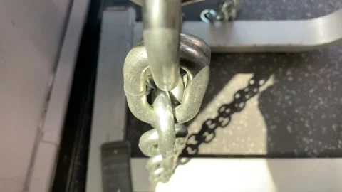 Heavy weights in the gym Stock Footage 112140262