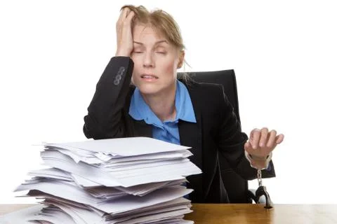 Heavy workload concept Stock Photos