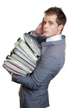 Heavy workload Stock Photos