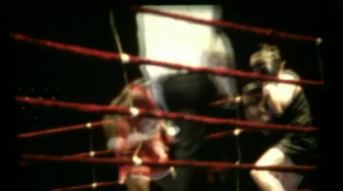 Heavyweight Boxers Video stock 6531623