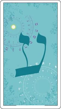 Hebrew alphabet Stock Illustration