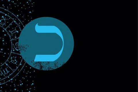 Hebrew alphabet Stock Illustration