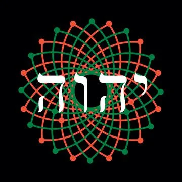 Hebrew alphabet Stock Illustration