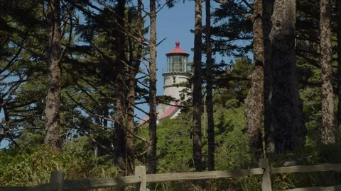 Heceta Head Lighthouse Stock Footage 262793125