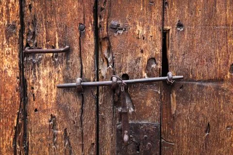 Heck and lock Foto stock