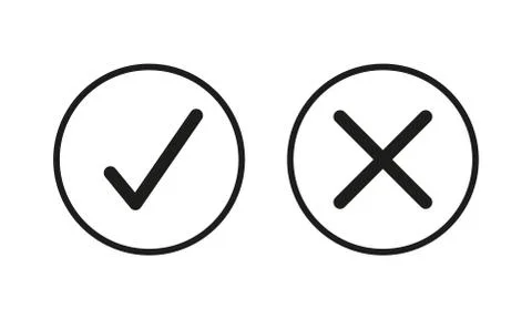 ?heck mark icon. Vector illustration. Stock Illustration