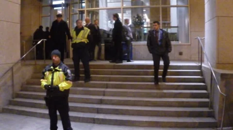 Hecklers at AIPAC Stock Footage 47530847