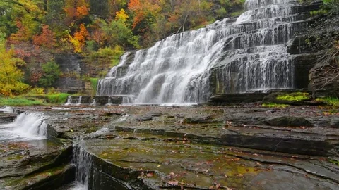 Hector Falls New York Stock Footage 77840901