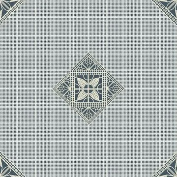 Hedebo Danish embroidery pattern 스톡 일러스트