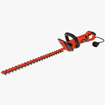 Hedge Trimmer Black and Decker HH2455 3D Model 91429502