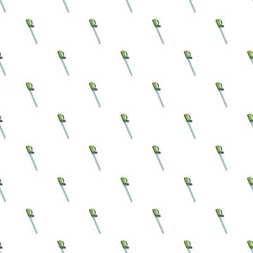 Hedge trimmer tools forming repeating pattern background Stock Illustration