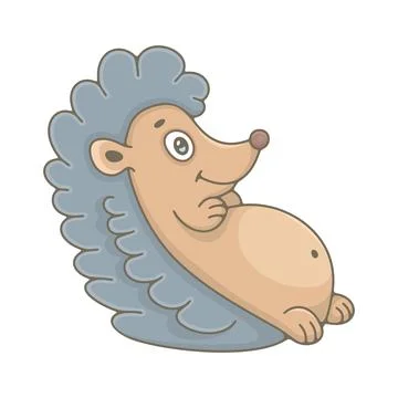 Hedgehog icon Stock Illustration
