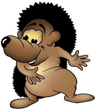 Hedgehog Stock Illustration